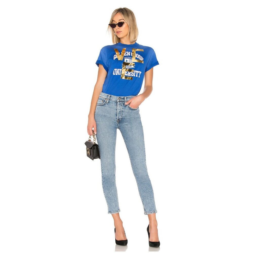 RE/DONE Originals High Rise Ankle Crop / Size 24 / Mid 90s Skinny Slim
